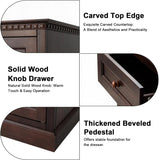 60" Sideboard Buffet Cabinet with Storage, Farmhouse Credenza with 2 Doors and 3 Drawers