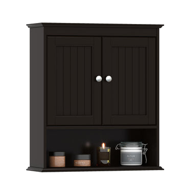 Bathroom Wall Cabinet Over Toilet, Small Medicine Cabinet Espresso