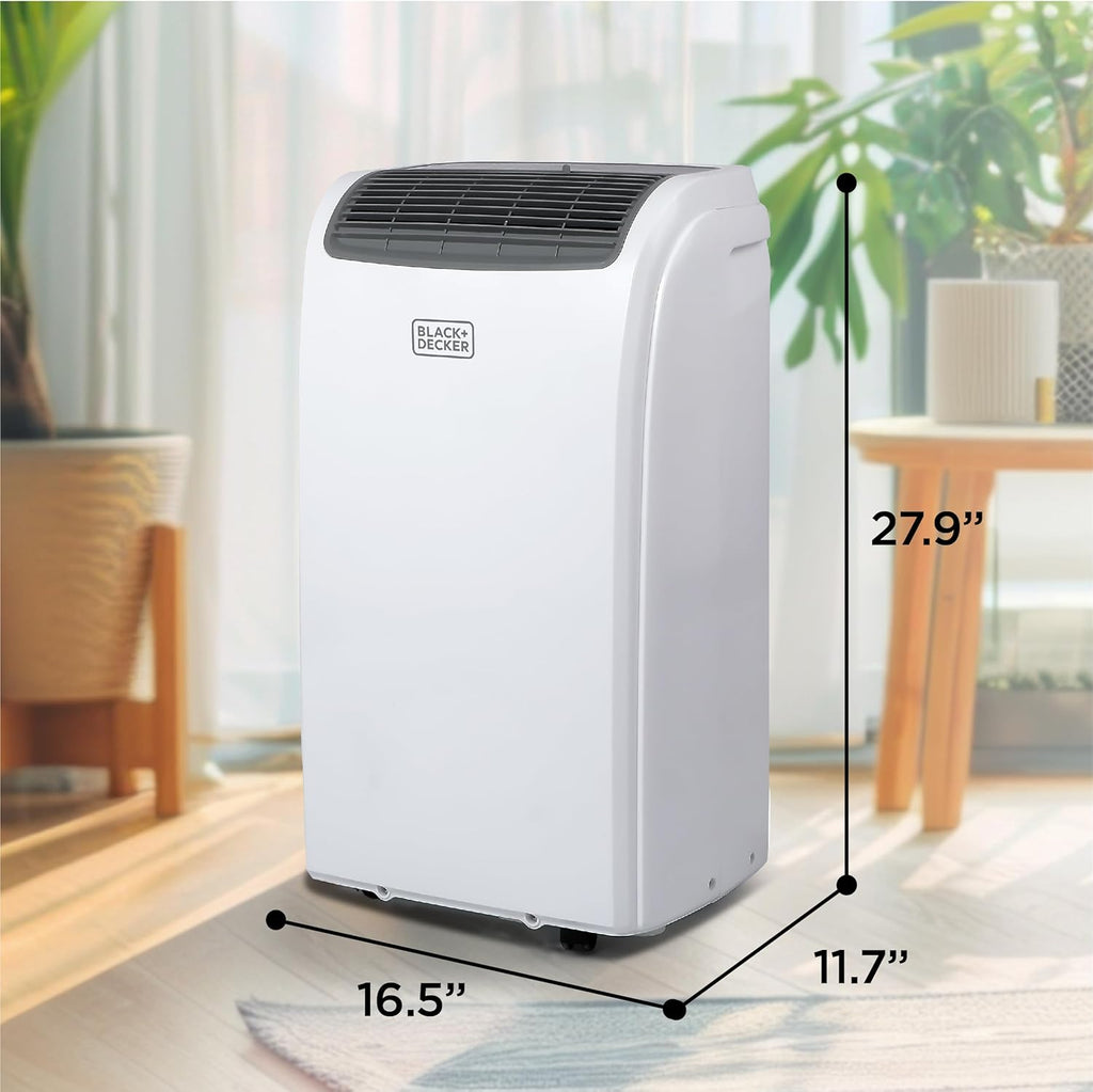 Smart Portable Air Conditioner, 12,000 BTU for Rooms up to 550 Sq. Ft.