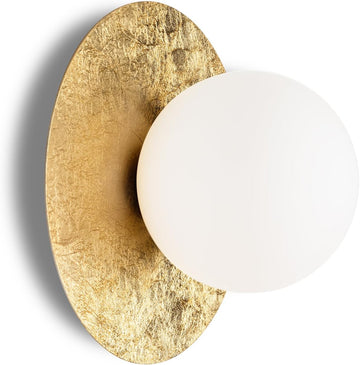 1 Light Wall Sconce, Mid Century Modern Globe Wall Sconce, Ceiling Light Fixture, Vanity Light Fixture, Indoor Wall