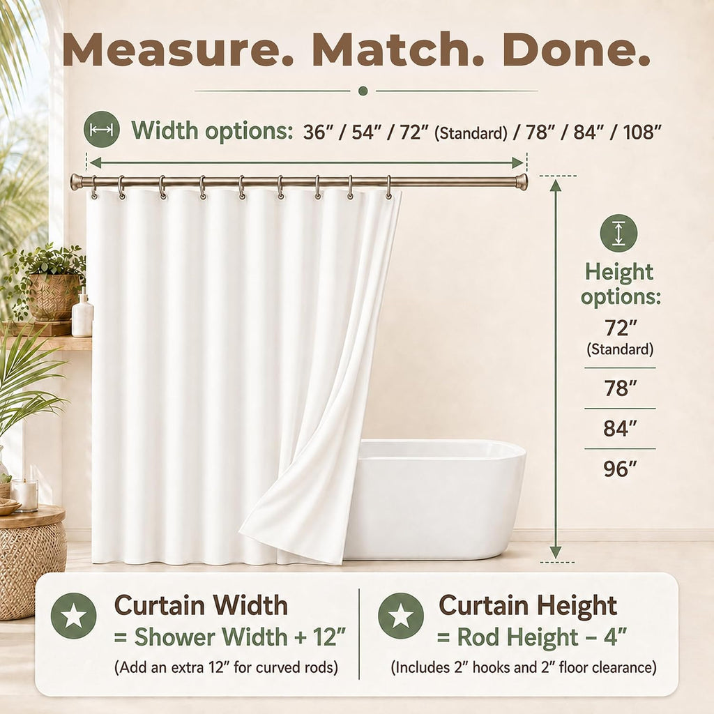 White Boho Fabric Shower Curtain 72 x 72 Inches | Textured Tufted Chevron Striped,Modern Minimalist Cloth Shower
