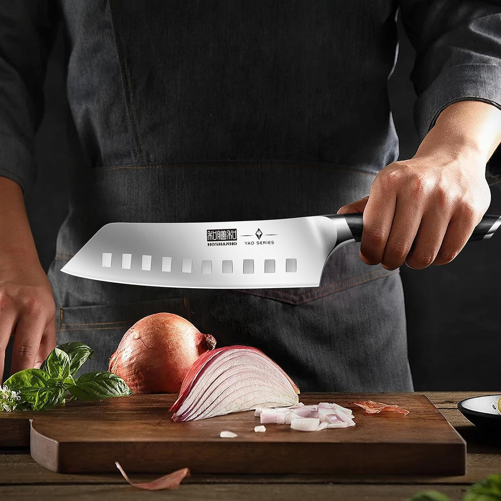 3-Piece Knife Set, Ultra Sharp Japanese Kitchen Chef Knife Set | High Carbon Powder Steel Kitchen Knife Set