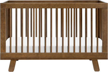 Hudson 3-in-1 Convertible Baby Crib, Natural Walnut | Baby Crib Converts to Toddler Bed & Daybed - GREENGUARD Gold