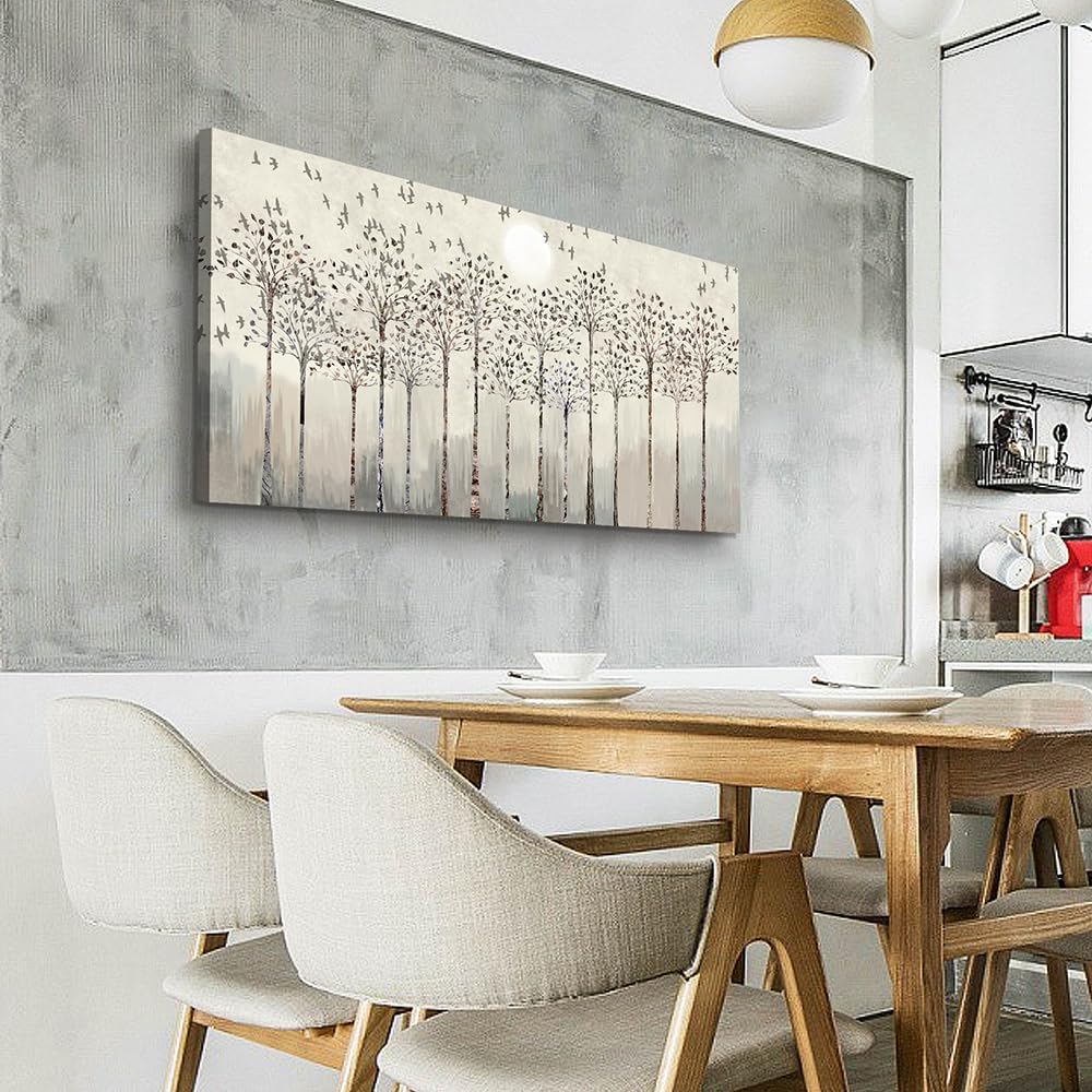 Framed Canvas Wall Art Large Wall Decorations Office Wall Decor Scenery Abstract Wall Paintings Pictures Artwork