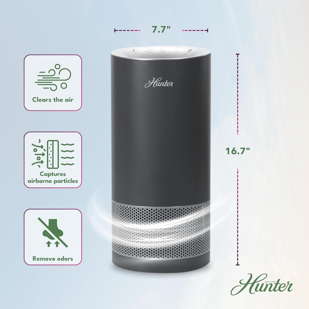 HP400 Air Purifiers for Home, Air Purifier Tower for Pets, Odors, Allergens, Smoke, Dust, VOC's. Air