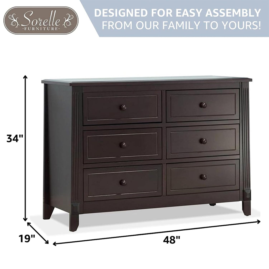 Berkley Baby Dresser - Dresser , Kids Bedroom Furniture, Dresser Drawers, Nightstand for Child's Room with Drawers