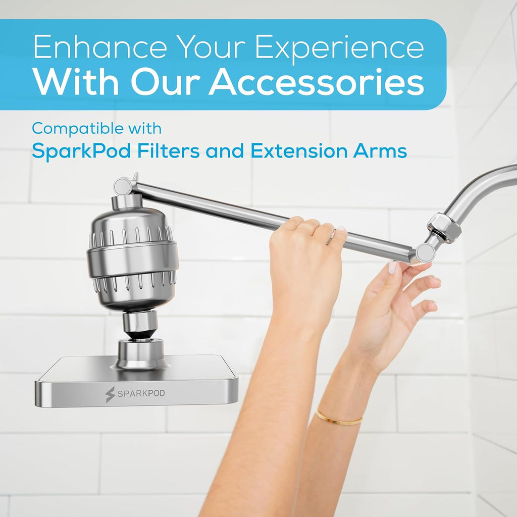 Shower Head - High Pressure Rain - Premium Quality Luxury Design