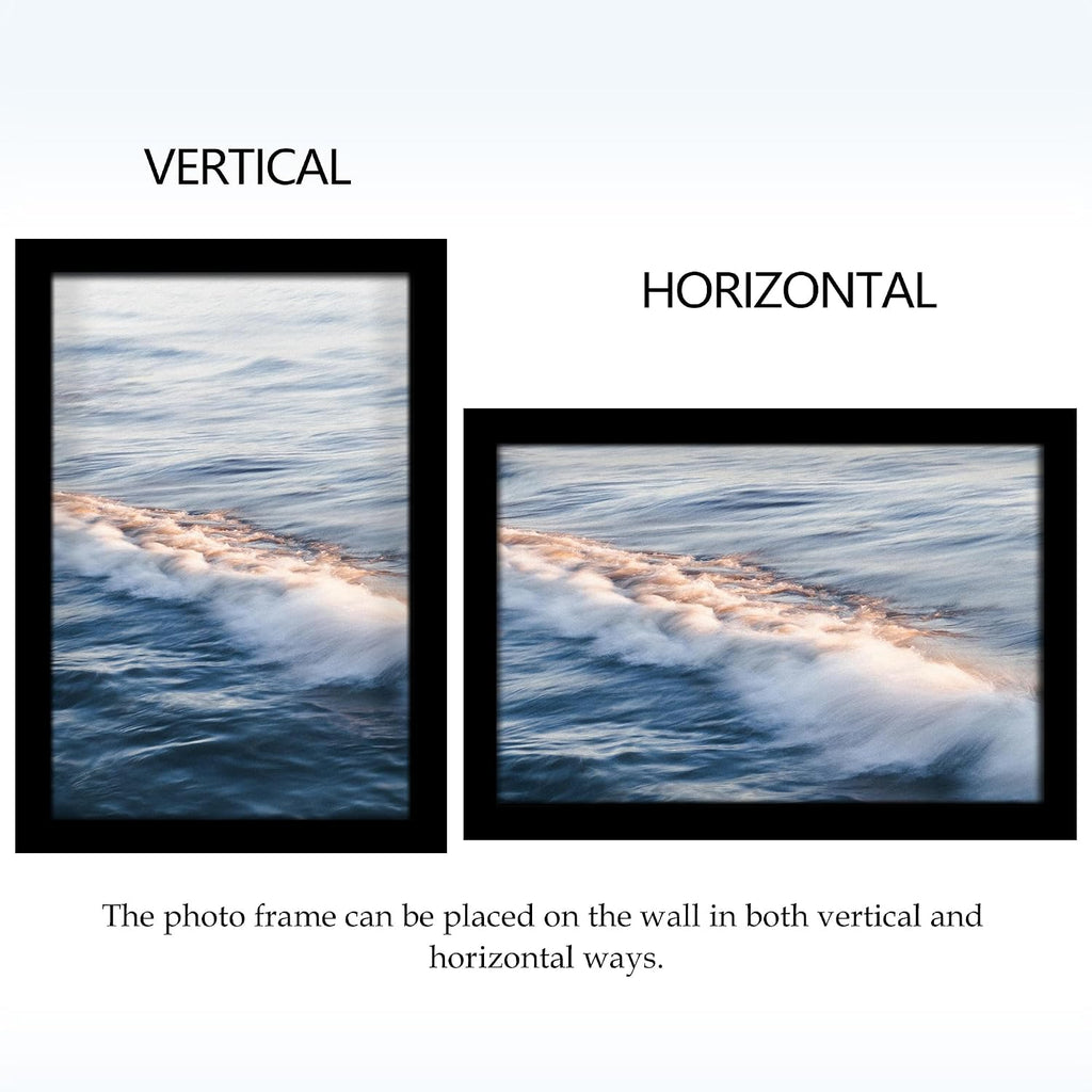 24x36 Poster Frame Black, with Plexiglass and Wall Mounting, 1 Pack | Poster Frames 24 x 36 inches or 24x36 Picture