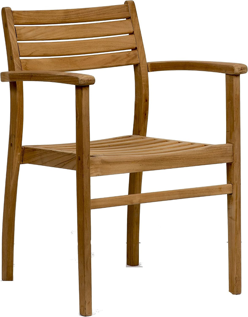 Fairview 9 Piece Teak Double Extendable Oval Dining Set