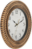 Bekith Wall Clock 12 Inch Silent Non-Ticking Retro Wall Clocks Battery Operated