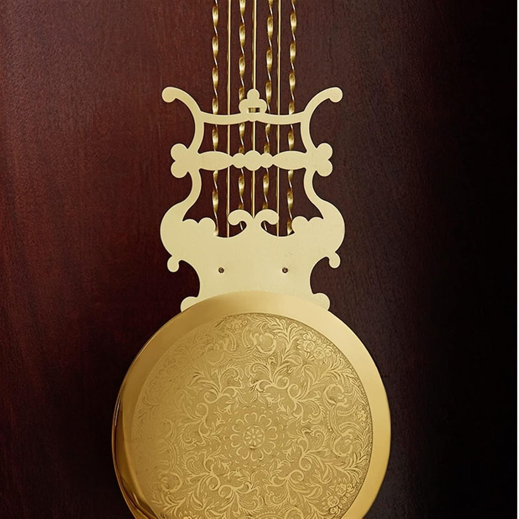 Grandfather Clock, Solid Wood Classical Vertical Clock, Vertical Clock, Chinese Style Floor Clock, European Style Living Room Pendulum...