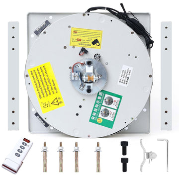 330 lb Rotating Motorized Chandelier Lift System with Remote Control – Mid-Capacity