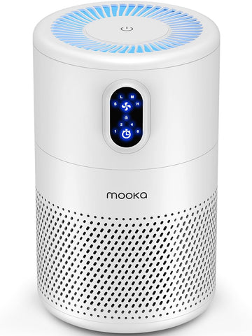Air Purifiers for Home Large Room up to 1076ft², H13 True HEPA Air Filter Cleaner, Odor Eliminator, 