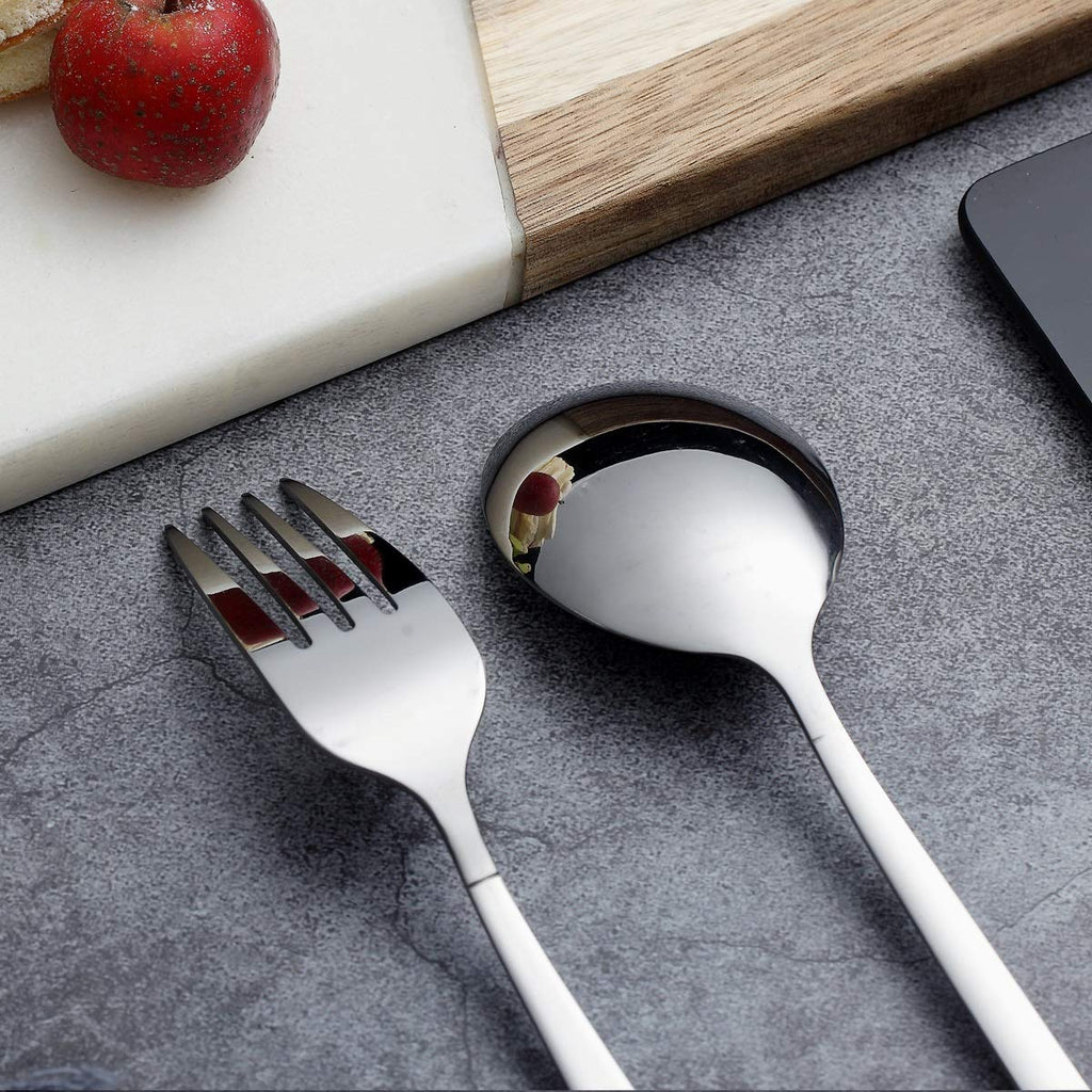 Flatware Set 20 Pieces, Stainless Steel Flatware Set, Silverware Set Service For 4