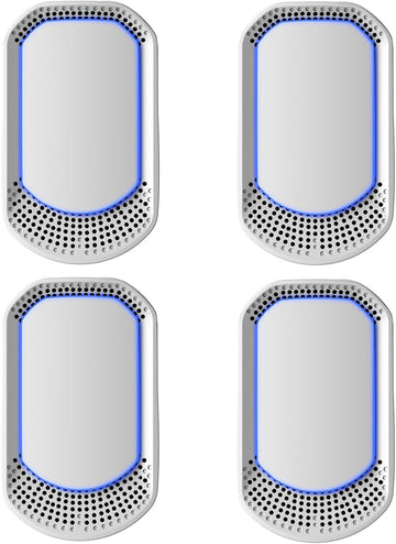Air Purifier for Home 4-Pack Plug-in Negative Air Ionizer Eliminates Strong Pet Odors from Litter Bo