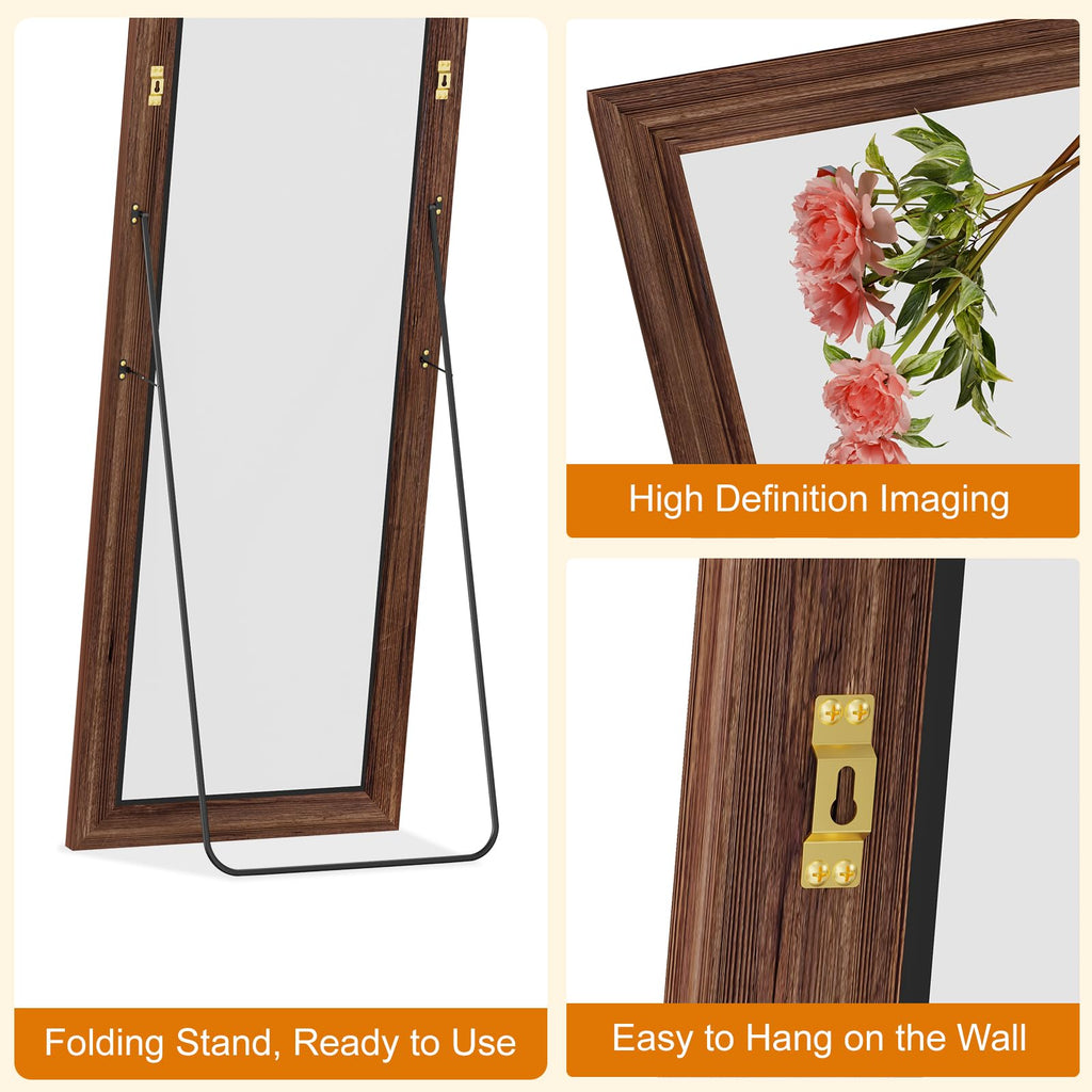 Full Length Mirror, 65x22 Inch Full Length Mirror Wall Mounted