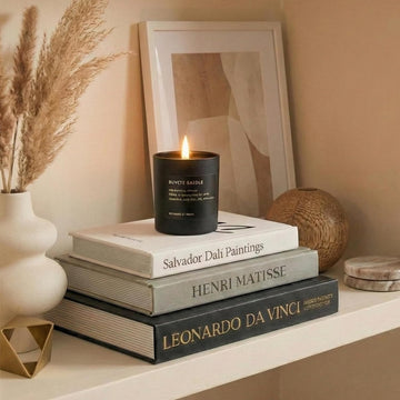Linen Decorative Books Set of 3, Large Woven Faux Books with Hidden Storage | Magnetic nested fake book boxes in