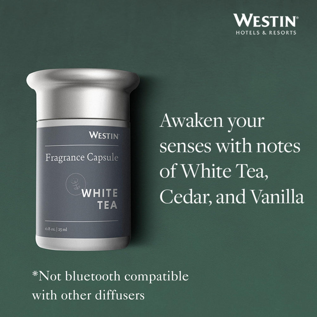 White Tea Room Diffuser Refill - Signature White Tea Scent - Hotel Aroma Collection - Compatible Only with Scent