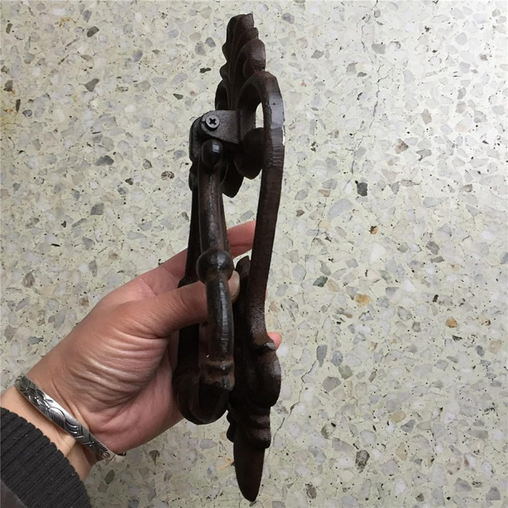 Door Knocker Front Door Traditional Stick On Doorknocker Antique Wall Art Decorative Antique Rustic Cast Iron Front