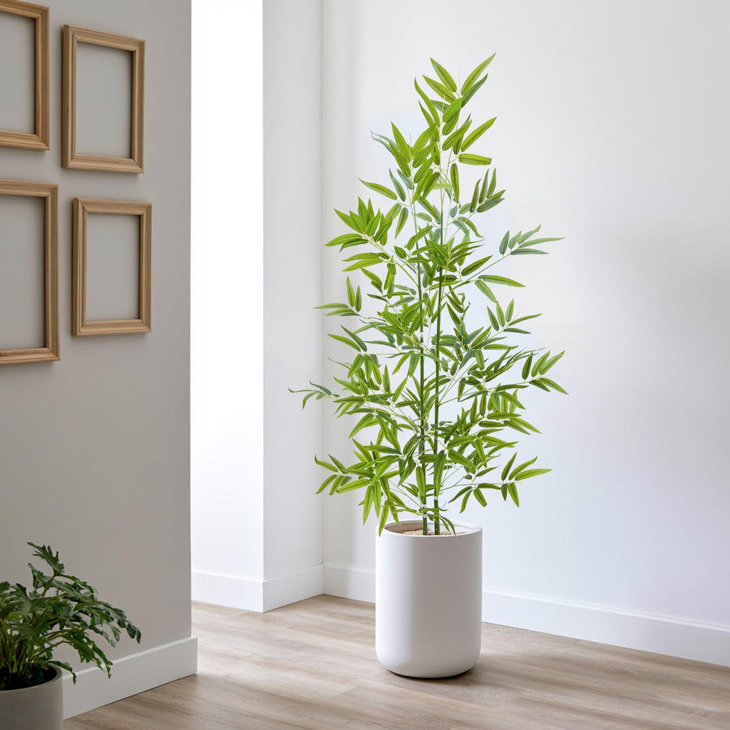 Artificial Dragon Scale Bamboo Tree 5 ft with Pot