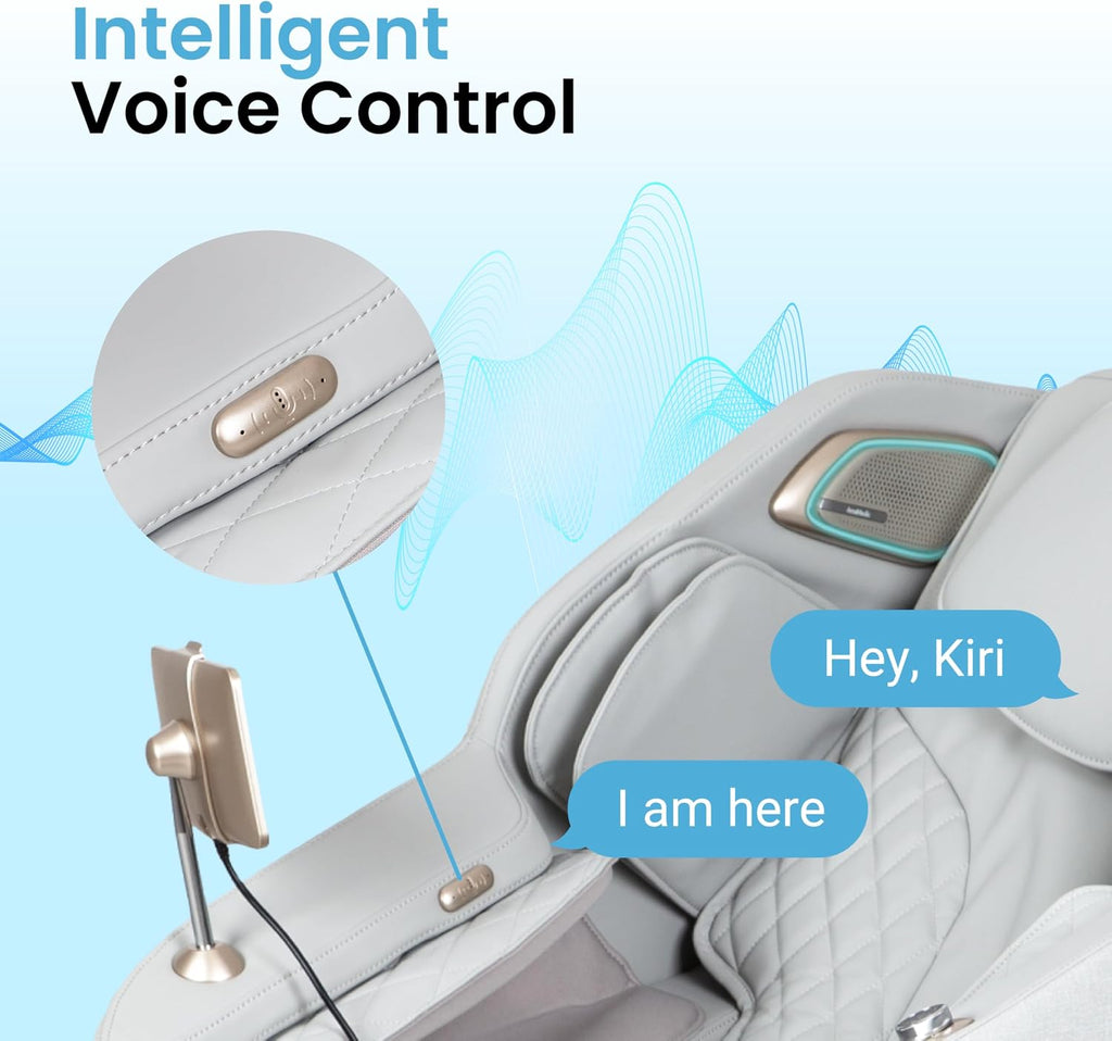Haven 4D. Massage Chair Full Body, AI Health Detection, Intelligent Voice Control, Body Scan Technology, SL Track