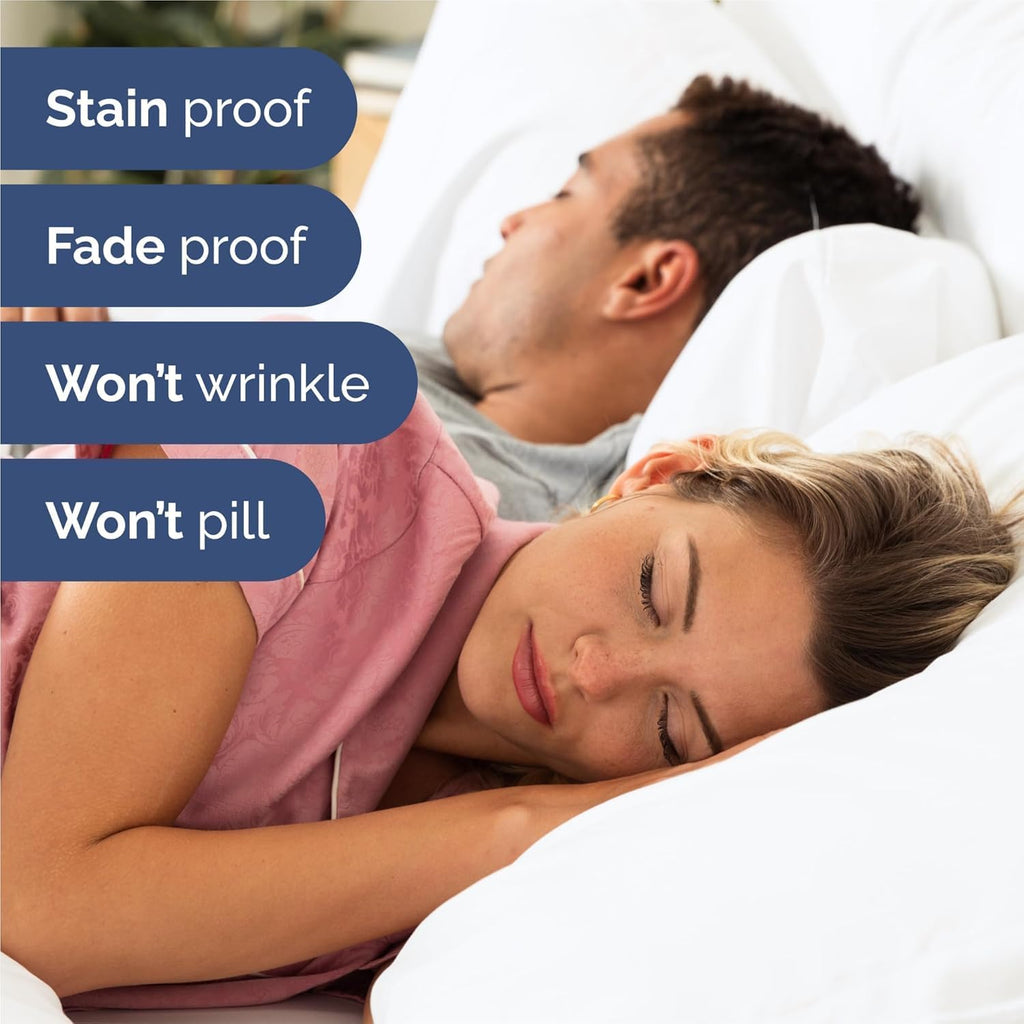 6 Piece Sheet Set - Comfy Breathable & Cooling - Ultra Soft Hotel Luxury Bedding Set w/ 8-16 Inch Deep Pockets