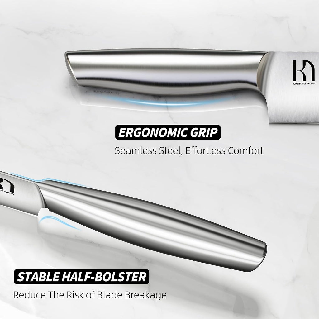 14 Pcs Kitchen Knife Set, Premium, Razor Sharp, Japanese Steel | Innovative Steel, High Carbon Stainless, Enduring