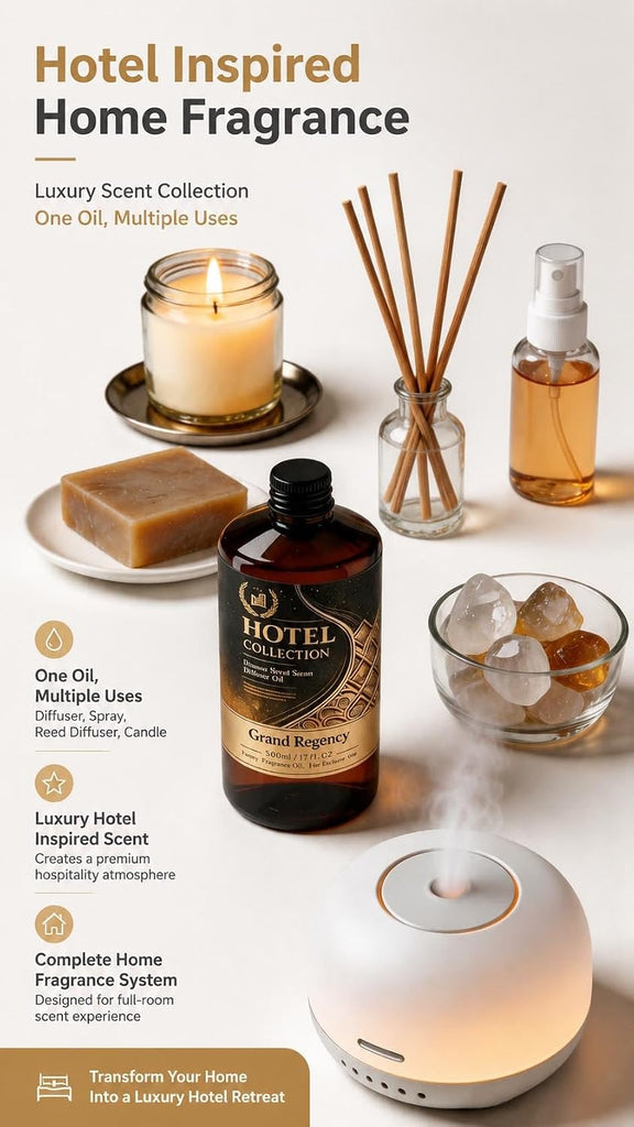 Hotel Diffuser Oil Ritz-C Hotel - Inspired Scent - Large 500 ml