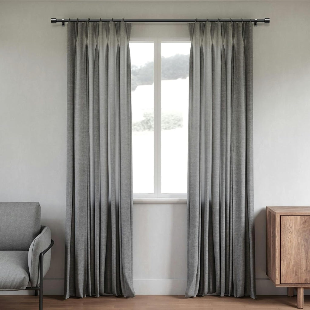 Gold Curtain Rods for Windows 48 to 84 Inch
