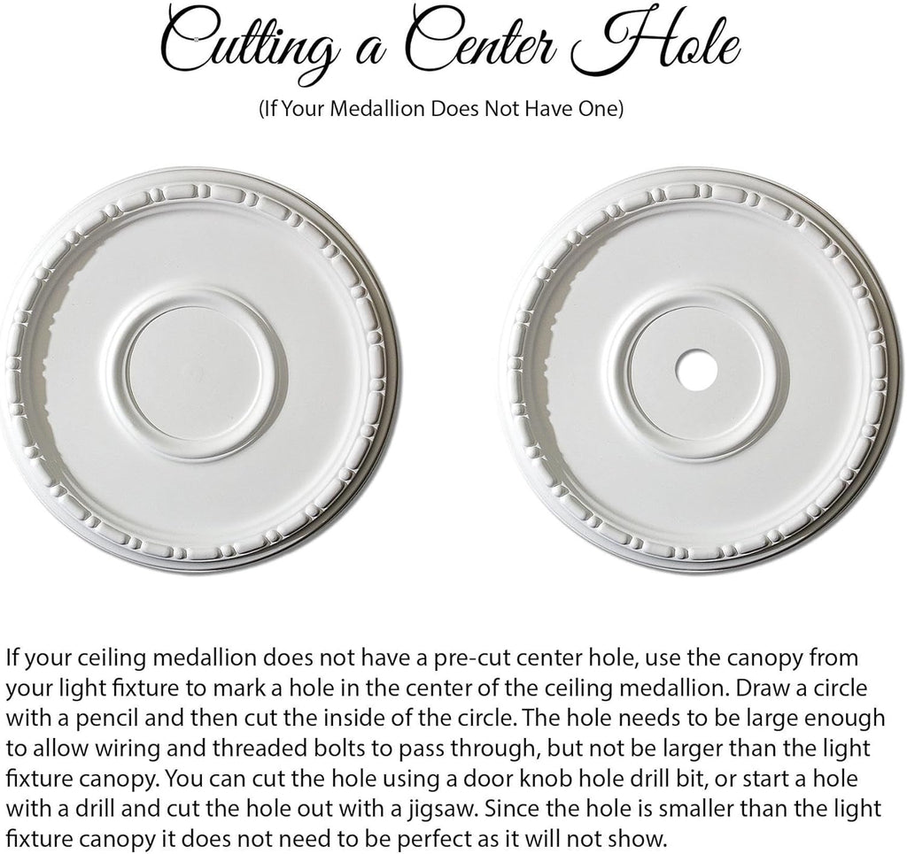 In. x 20 in. x 1-1/2 in. Floral Polyurethane Oval Ceiling Medallion