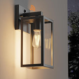 Dusk to Dawn Porch Outdoor Light, Wall Light Fixtures Waterproof Exterior Wall Sconce Light Fixture with E26 Base for Patio Entryway Hallway (Bulb not Included) A123-B0D5HV7ZN4