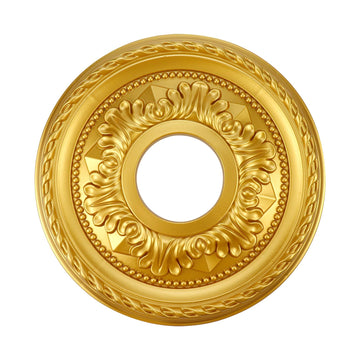 Ceiling Medallions for Fans, 12.2" Small Ceiling Medallion