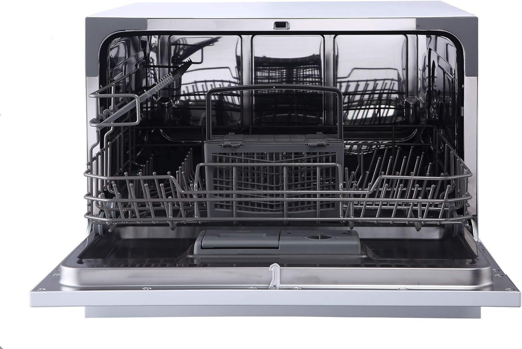 SD-2225DWA Countertop Dishwasher with Delay Start & LED - White
