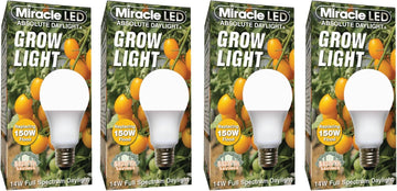 S Full Spectrum Absolute Daylight Plus Grow Light Bulbs (4-Pack)