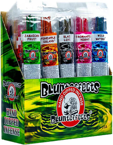 Hand-Dipped Incense Sticks 144-Pack, 12 Scents - Set of 144
