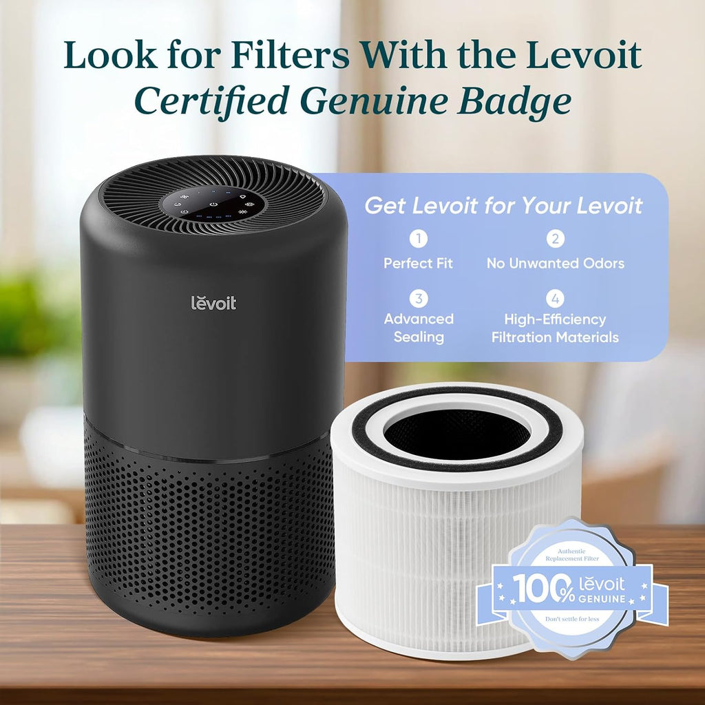 Air Purifier for Home Allergies Pet Hair in Bedroom, Covers Up to 1073 ft² by 56W High Torque Motor,