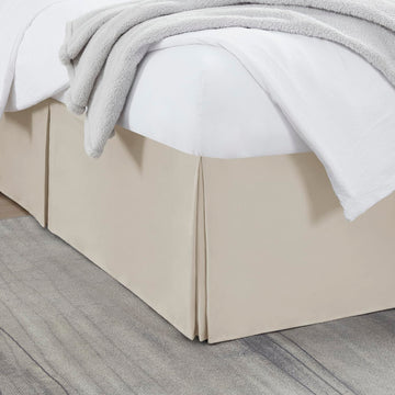 Bed Skirt - Bed Skirt 14 Inch Drop - Brushed Microfiber Bed Skirts - Hotel Quality Pleated Bed Skirt