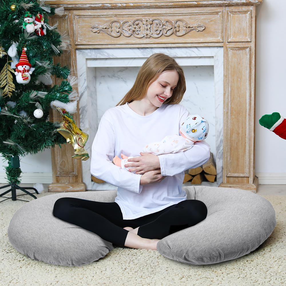 Pregnancy Pillow, C Shaped Full Body Pillow Maternity Pillow for Women 55 inch, Pregnancy Pillows for Sleeping