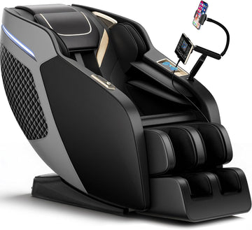 4D Massage Chair Full Body, Zero Gravity 55" SL-Track Shiatsu Massage Recliner Chair with Body Scan, APP & AI Voice