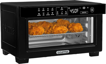 Toaster Oven Digital Air Fryer - Convection Mode with 4 Slice Capacity, 3 Rack Positions, 12 Presets