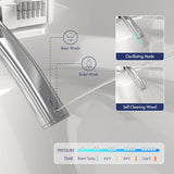 Smart Toilet, Eridanus One Piece Tankless Toilet with Bidet Built in, Foot-Sensor, Off-Seat Auto Flush