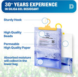 5 Packs [Net 7 Oz/Pack] Moisture Absorbers Dehumidifiers for Home Dehumidifier for Basement for Bedroom Small