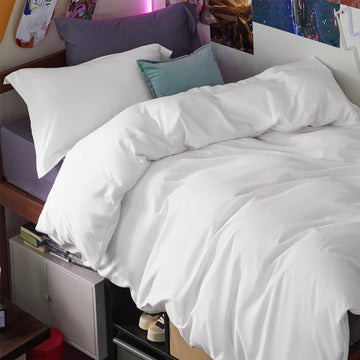 Duvet Cover King - Soft Double Brushed Bedding Set for Kids & Adults, Zipper Closure, 3 Pieces, Includes 1 Duvet - Set of 3