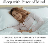 All Season King Comforter, 100% Viscose Made from Bamboo, Soft Quilted Down Alternative Duvet Insert
