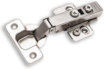 2-Pack Full Overlay Frameless Soft-Close European Hinges, 110° 3D Adjustable, Clip-On Concealed Kitchen Cabinet Door