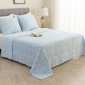 Cooling Comforter Twin Double-Sided Cold Tech Fabric, Cooling Blanket for Hot Sleepers, Q-Max >0.45 Soft Breathable
