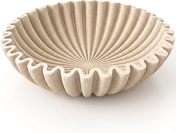 Large Decorative Bowl Decor - Purse Bowl Decor - Key Bowl Table - Coffee Table Bowl - Organic Modern Home Decor