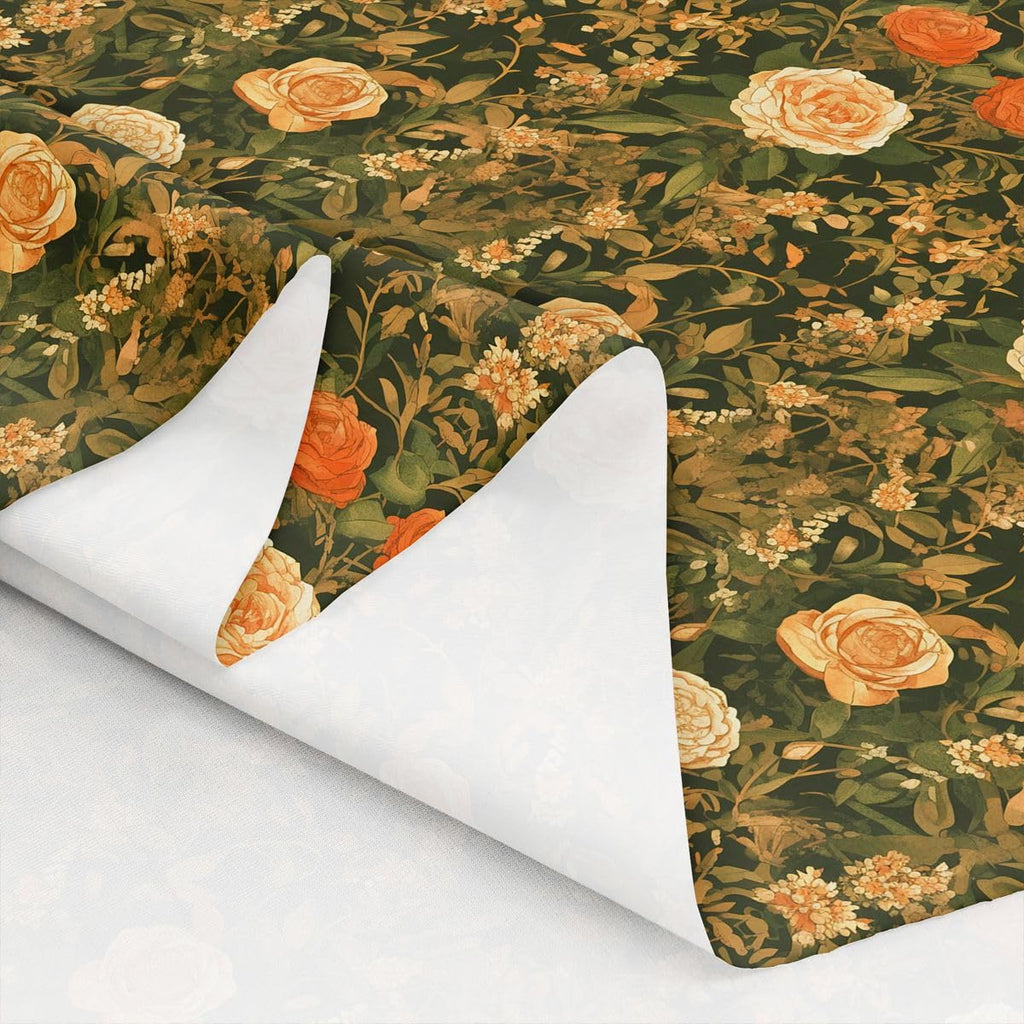 Flowers Fabric by The Yard Spring Florals Natural