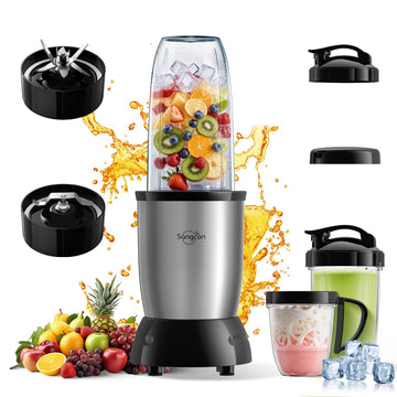 Countertop Smoothie Blender for Frozen Fruit, IProtein Shakes