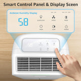2500 Sq.Ft Dehumidifier for Basement with Drain Hose Max 34 Pints, Dehumidifiers for Home, Bedroom, Bathroom